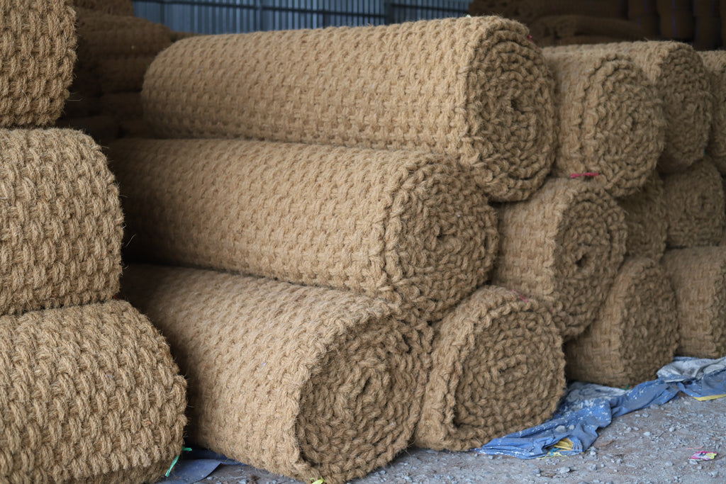 Coconut fiber path