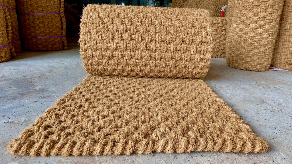 Coconut fiber path