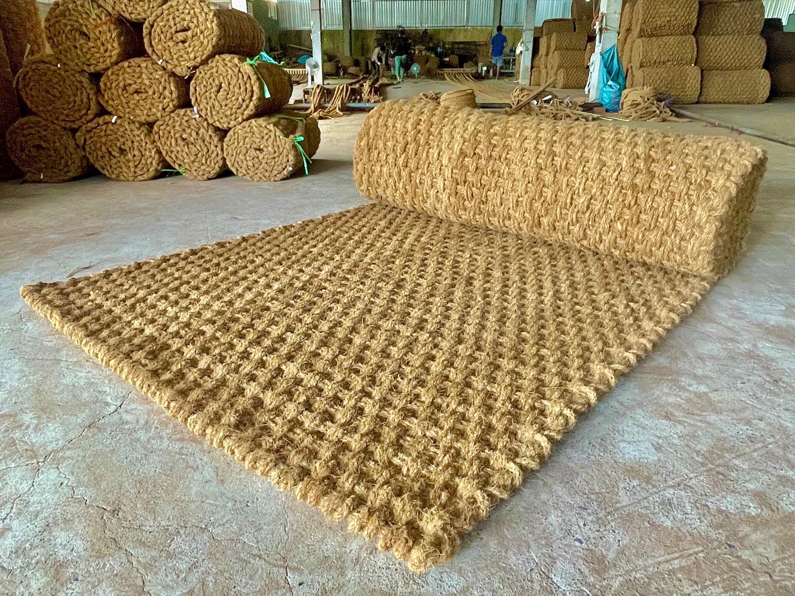 Chodník z kokosového vlákna